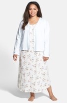 Thumbnail for your product : Carole Hochman Designs 'Country Garden' Nightgown (Plus Size)