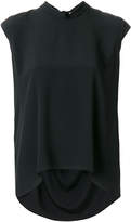Thumbnail for your product : Mauro Grifoni curved hem blouse
