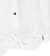 Thumbnail for your product : Ermanno Scervino Lace-Hem Long-Sleeve Shirt