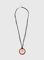 Thumbnail for your product : Evans Orange Long Wrap Necklace