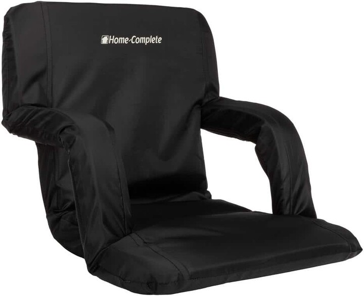 Home-Complete Black Stadium Seat Chair