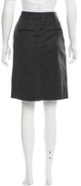 Thumbnail for your product : Michael Kors Pleated Wool Skirt