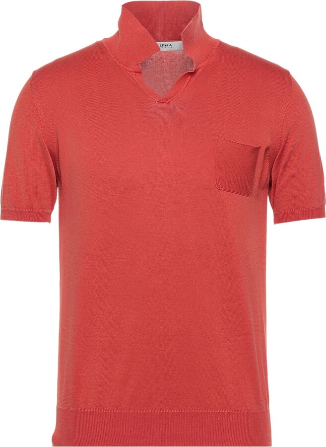 And Orange Gray Polo | ShopStyle Mens Shirt