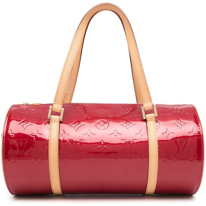 louis vuitton handbolsa red inside
