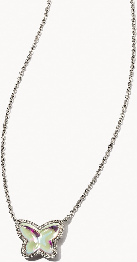Kendra Scott Illinois Pendant Necklace in Sterling Silver