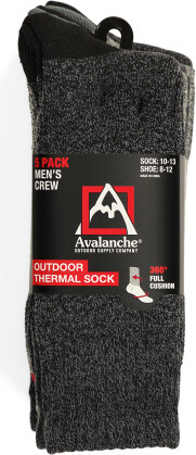 TJMAXX Men's 5Pk Thermal Crew Socks - ShopStyle