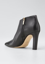 Thumbnail for your product : Jimmy Choo Merche Soft Leather Low-Cut Booties