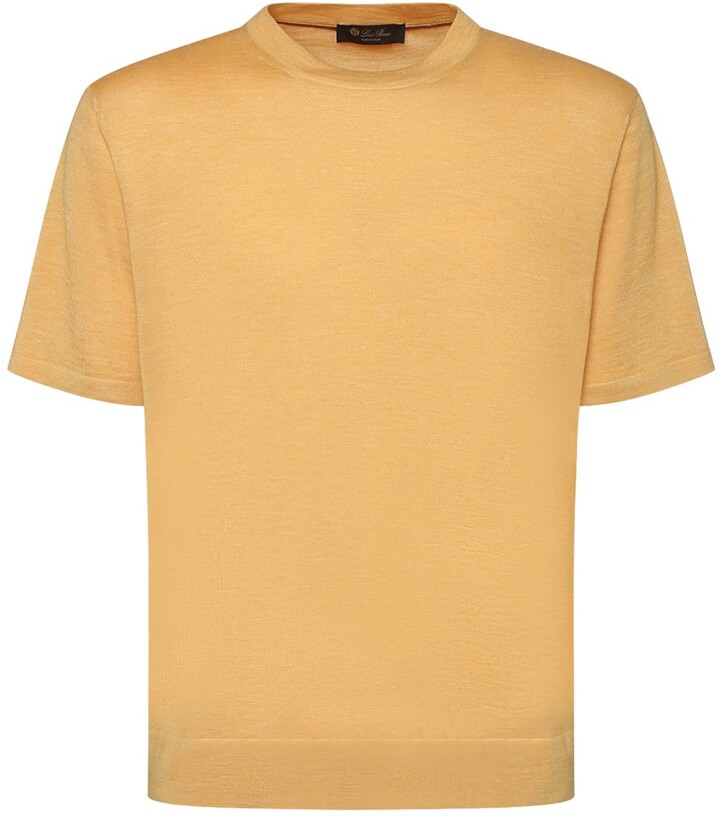 Kleding Gender-neutrale kleding volwassenen Tops & T-shirts T-shirts XL Loro Piana Unisex T-shirt 