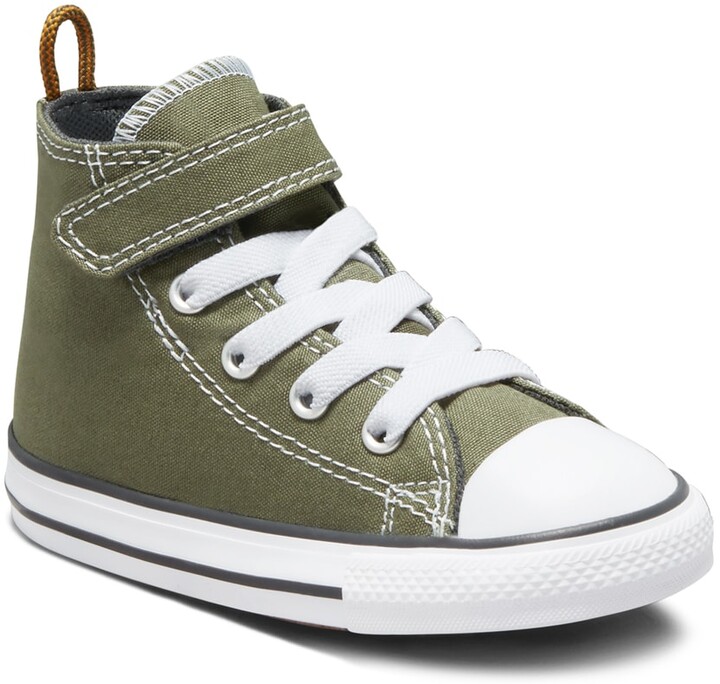 childrens green converse