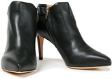 Thumbnail for your product : Sergio Rossi Buckled Leather Ankle Boots