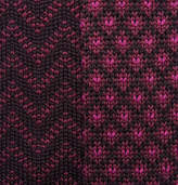 Thumbnail for your product : Etro Reversible Jacquard-Knit Wool Tie