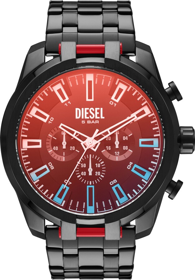 Split Chronograph Bracelet Watch, 51mm