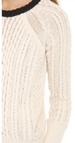 Thumbnail for your product : Band Of Outsiders Cable Knit Raglan Sweater