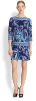 Thumbnail for your product : Ali Ro Paisley Drop Waist Dress