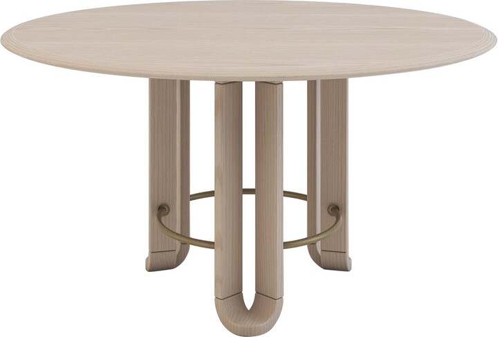 1stDibs Unique Round Yaprak Dining Table By Ekin Varon