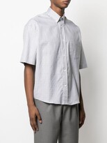 Thumbnail for your product : AMI Paris Boxy Fit Checked Shirt