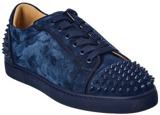Christian Louboutin Seavaste 2 Orlato Suede Sneaker in Blue for