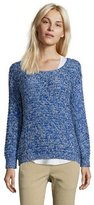 Thumbnail for your product : RD Style marine blue scoop neck long sleeve sweater
