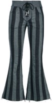 Thumbnail for your product : Marques Almeida Lace-Up Cropped Jeans