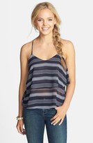 Thumbnail for your product : Painted Threads Print Layered Racerback Tank (Juniors)