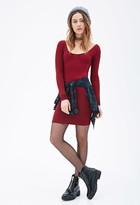 Thumbnail for your product : Forever 21 Scoop Back Sheath Dress