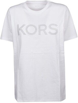 MICHAEL Michael Kors Embellished Logo T-Shirt
