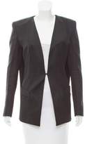 Thumbnail for your product : Barbara Bui Embossed Collarless Jacket Black Embossed Collarless Jacket