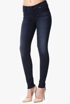 Thumbnail for your product : 7 For All Mankind The Second Skin Slim Illusion Skinny In Washed Dark