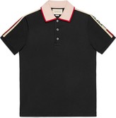 Thumbnail for your product : Gucci Black Stripe polo shirt