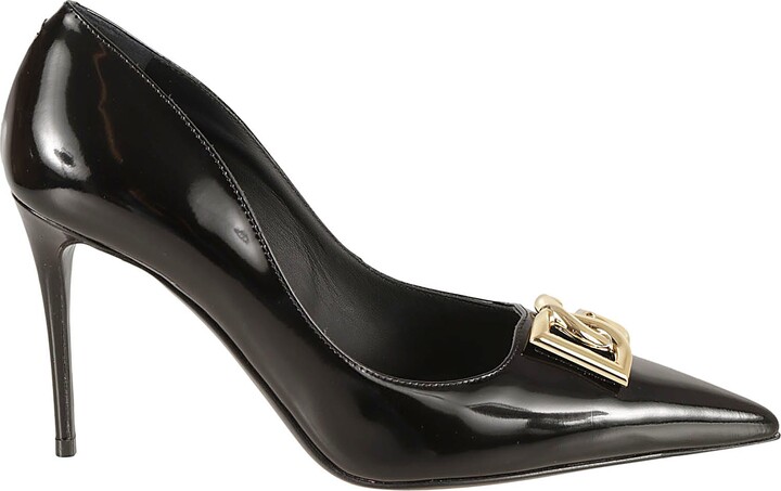 Dolce & Gabbana Plaque Loafers