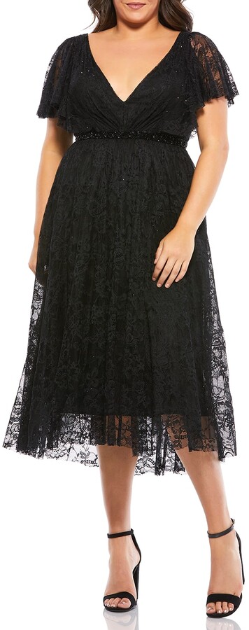 Plus Size Black Cocktail Dresses | Shop the world's largest collection of  fashion | ShopStyle