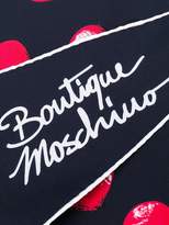 Thumbnail for your product : Moschino heart print scarf