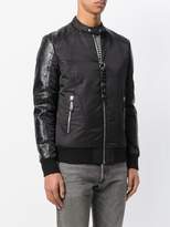 Thumbnail for your product : Philipp Plein zipped bomber jacket