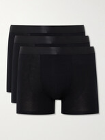 Thumbnail for your product : CDLP Three-Pack Stretch-Lyocell Boxer Briefs