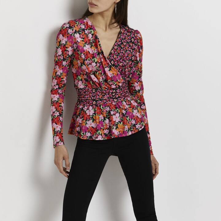 river island peplum cami