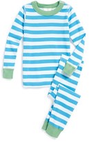 Thumbnail for your product : Hanna Andersson Two Piece Fitted Organic Cotton Pajamas (Baby & Toddler)