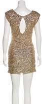 Thumbnail for your product : Alice + Olivia Sequin Mini Shift Dress
