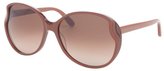 Thumbnail for your product : Marc by Marc Jacobs black acrylic round oversized retro sunglasses