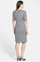 Thumbnail for your product : Pink Tartan Houndstooth Sheath Dress