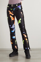 Thumbnail for your product : Jet Set Tiby Belted Printed Ski Pants - Black
