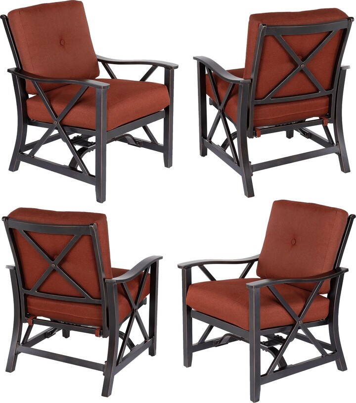 Oakland Living Corporation Set of Four Deep Seating Conversation