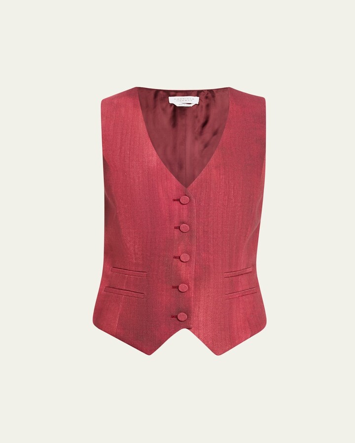Gabriela Hearst Coleridge Single-Breasted Vest