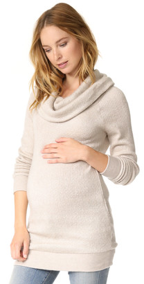 Ingrid & Isabel Cowl Neck Maternity Sweater