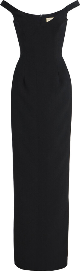 Arcina Ori Ellery Off-The-Shoulder Ponte Maxi Dress