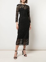 Thumbnail for your product : Carolina Herrera Lace Midi Dress