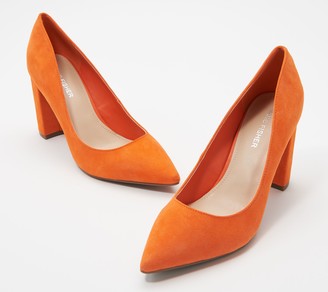 marc fisher suede pumps