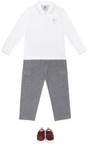 Thumbnail for your product : Brunello Cucinelli Kids Cotton polo shirt