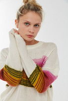 Thumbnail for your product : Urban Outfitters Sofia Striped Brushed Knit Sweater