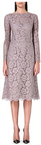 Thumbnail for your product : Valentino Lace-detail A-line dress