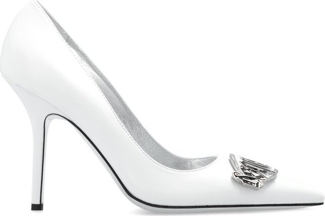 DSQUARED2 Logo Plaque Pointed-Toe Pumps